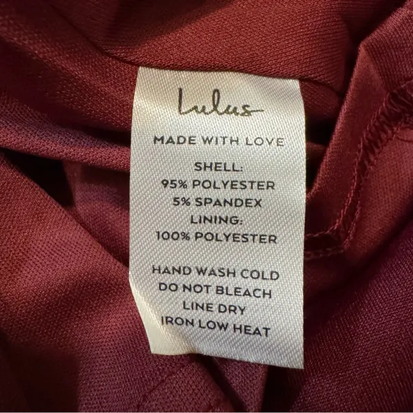 Lulus Melora Plum Purple Sleeveless Maxi Dress Size XXS Burgundy - Image 5