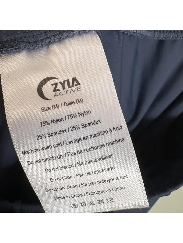 Zyia Active Navy Everywhere Joggers Women's Athletic Pants Size M - Image 5