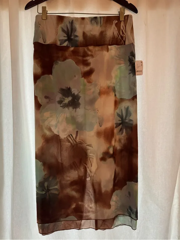 Free People Sunset Mesh Midi Skirt - Image 11