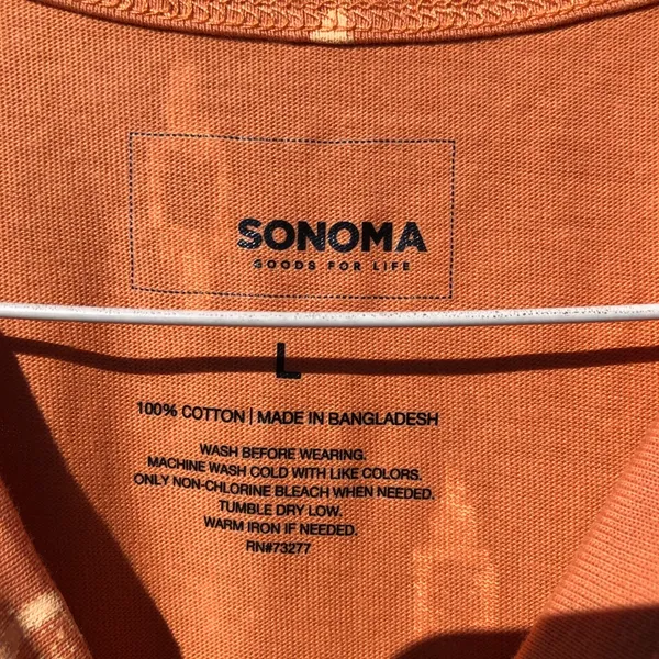 🛍️Sonoma Women’s Cotton Sleeveless Printed Shift Sun Dress Size Large - Image 7