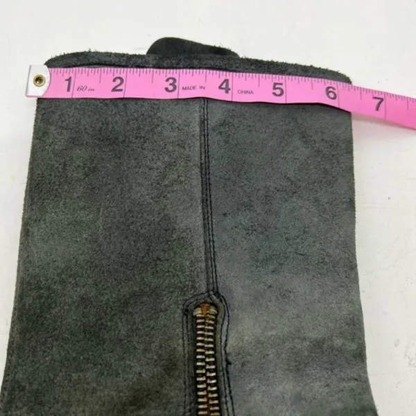 Fiorentini + Baker Mike moto Boot green pull on adjusable buckles sz 36.5 US 6.5 - Image 10