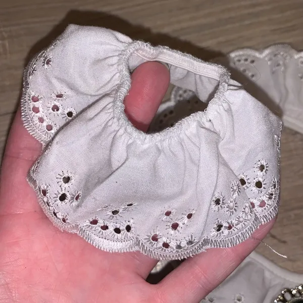 Antique White lace collar & Cuff - Image 4