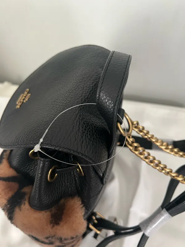 Coach X Jennifer Lopez Pennie Backpack 22 In Signature Shearling - Image 10