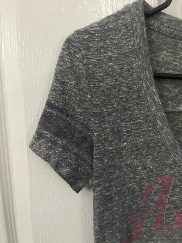 American Eagle Outfitters Size XS Grey Shirt - Image 4