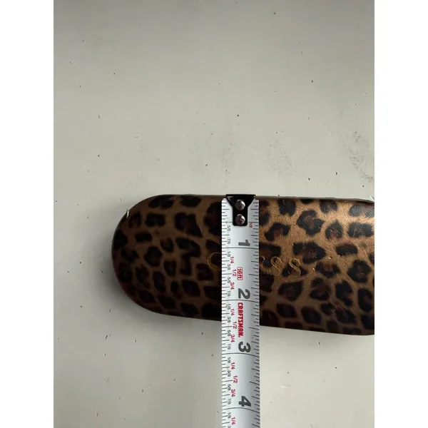 Guess Leopard Print Eyeglass Case - Image 5