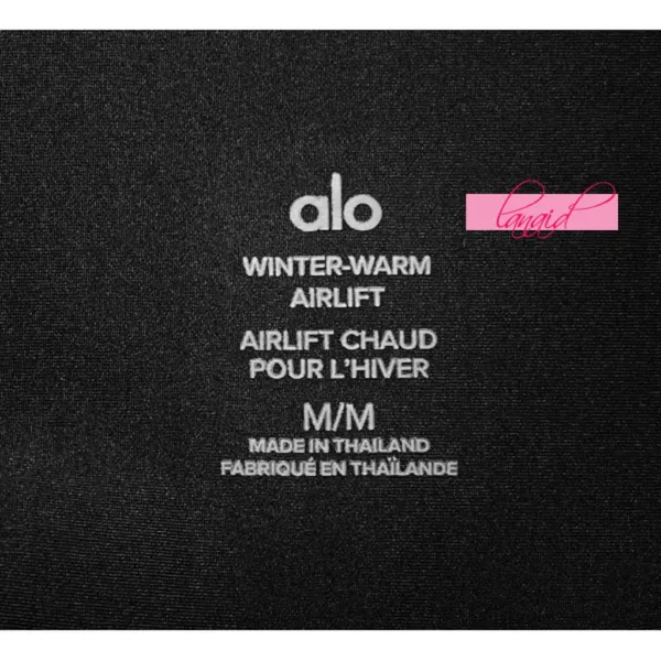 Alo Airlift Winter Warm High-Waist Supermoto Leggings Black Edgy Hi-Rise Leather - Image 9
