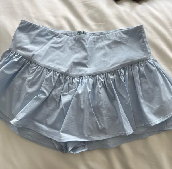 Cotton Candy LA Mini Skirt Blue - Image 2