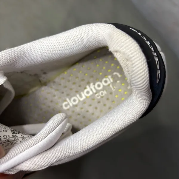 Adidas White and Gray Athletic Shoes size 6.5 - Image 6