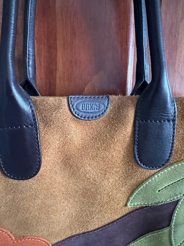Vintage Brics Bag Brown - Image 3