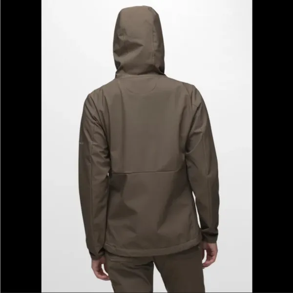Prana Halle AT Long‎ Sleeve Full Zip Hooded Jacket in Slate Green Sz S NEW - Image 2