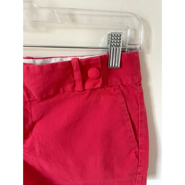 Banana Republic Short 3" Low Rise Shorts Bright Pink Size 4 - Image 3