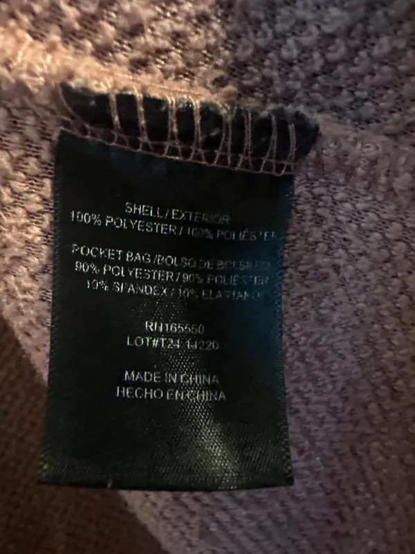 32 Heat Teddy Fleece Shacket Jacket XS/S Button Front Cozy Sherpa Fall Cozy - Image 4