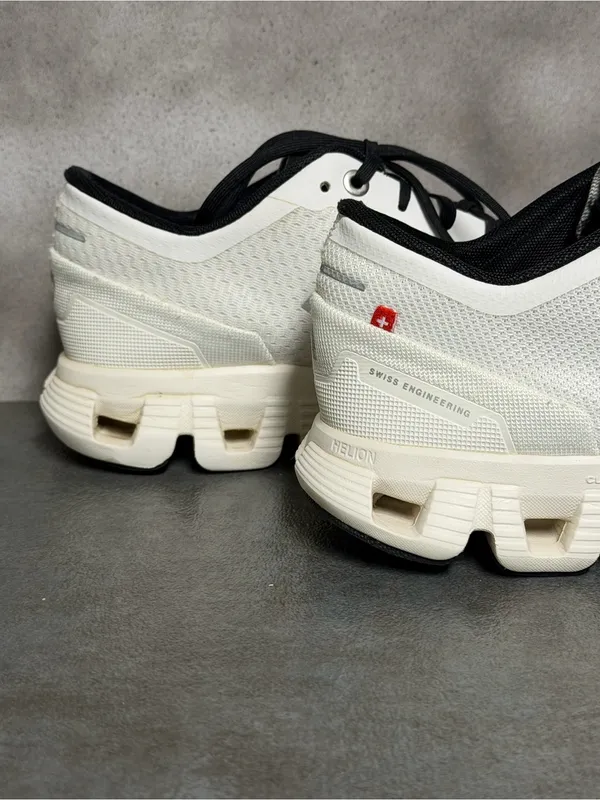 On Running Cloud X Women's White/Black Running Shoes Size 7.5 - Image 13