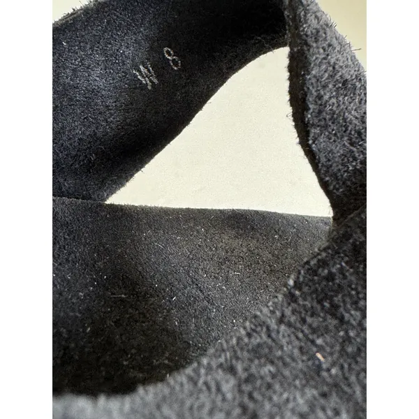 UGG‎ Brooks black suede cork wedge sandals Size 8 - Image 12