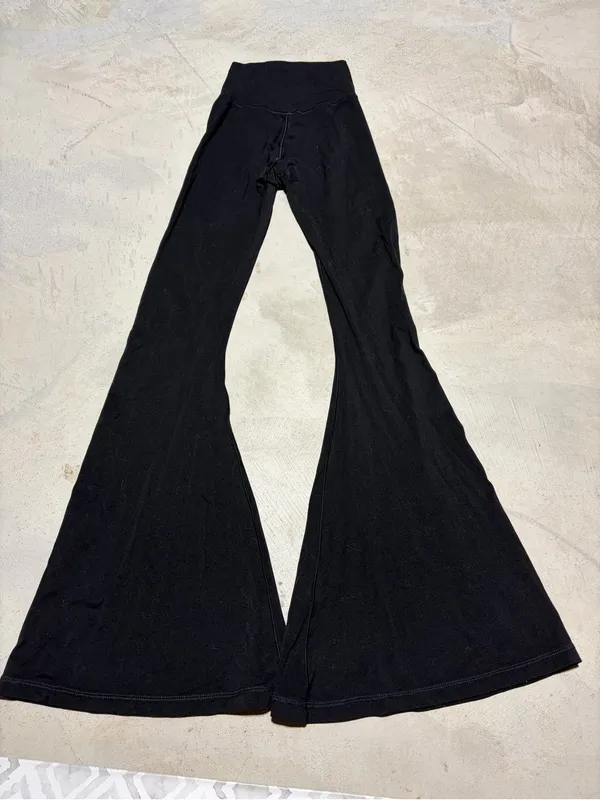 Aerie offline Black Flared Yoga Pants leggings - Image 3
