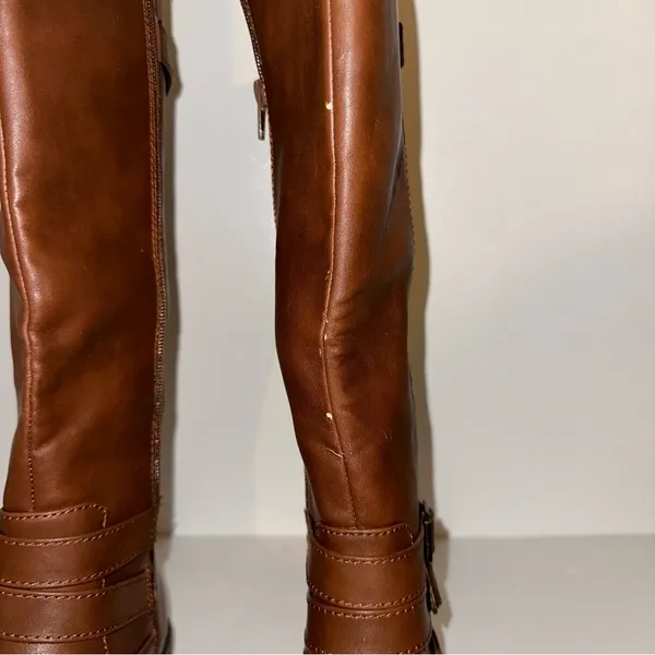 American Eagle women’s wide calf boots, new size 6.5 Wide 🆕 in brown - Image 3