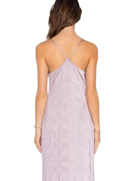 Free People Intimately She Moves Jersey Slip Dress Dusty Purple Size M - Image 3