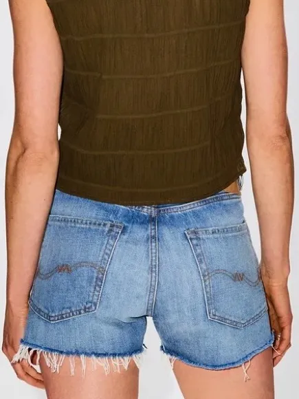 EUC Denimist Boy Shorts Blue Denim Size Size 28 - Image 2