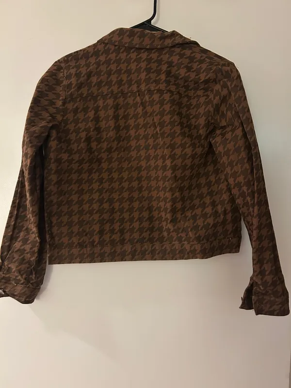 Princess Polly Denim Jacket Brown - Image 3