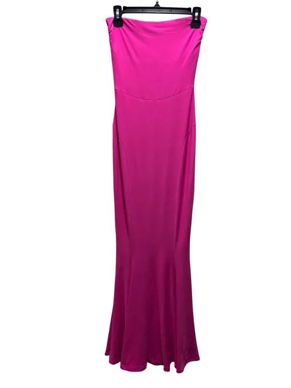 Norma Kamali x Revolve Strapless Fishtail Gown in Orchid Pink Size XS - Image 4