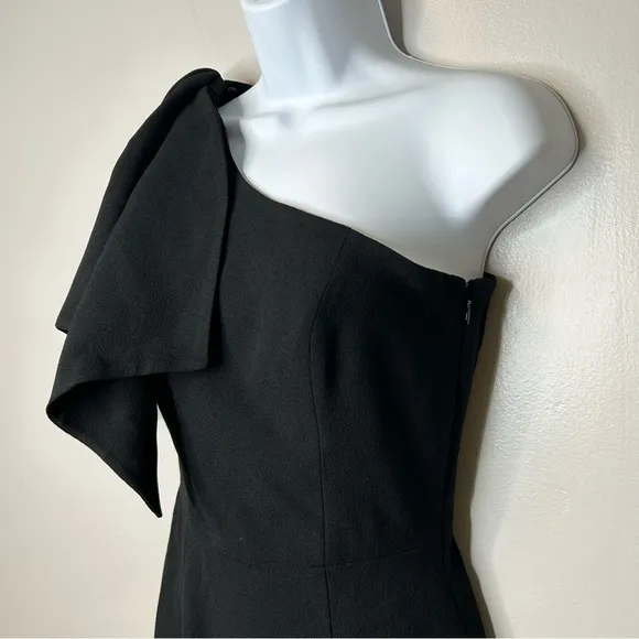 Dress The Population Tiffany Black One Shoulder Dress Size S‎ NWT - Image 6