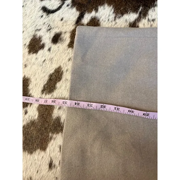 Cinzia Rocca Tan Wool Coat Size 6 - Image 9