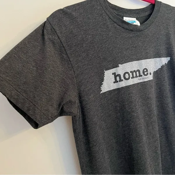 Tennessee Home T Shirt Gray Short Sleeved | M - Image 5