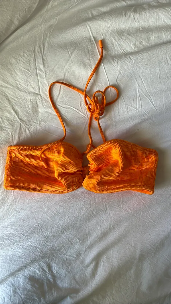 Orange Triangl Bikini Set - Image 3