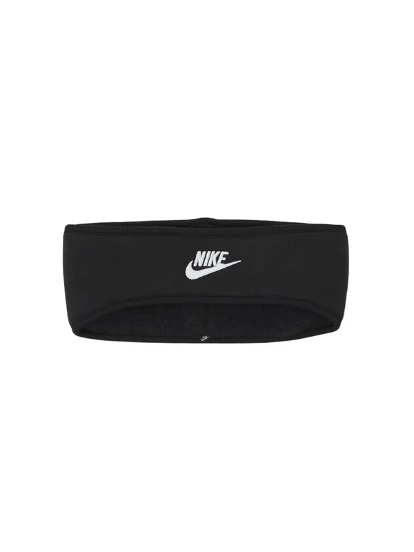 NWT Nike Womens Headband Club Fleece N.100.4360.0 Black / White - Image 2