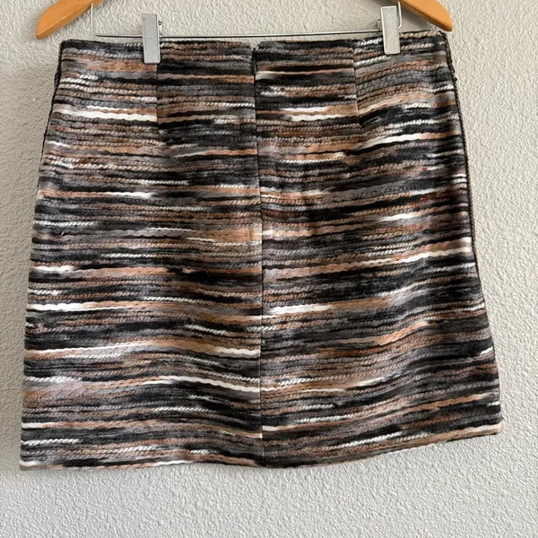 Sabine Textured Mini Skirt with Sequins Size‎ Large NWT - Image 2