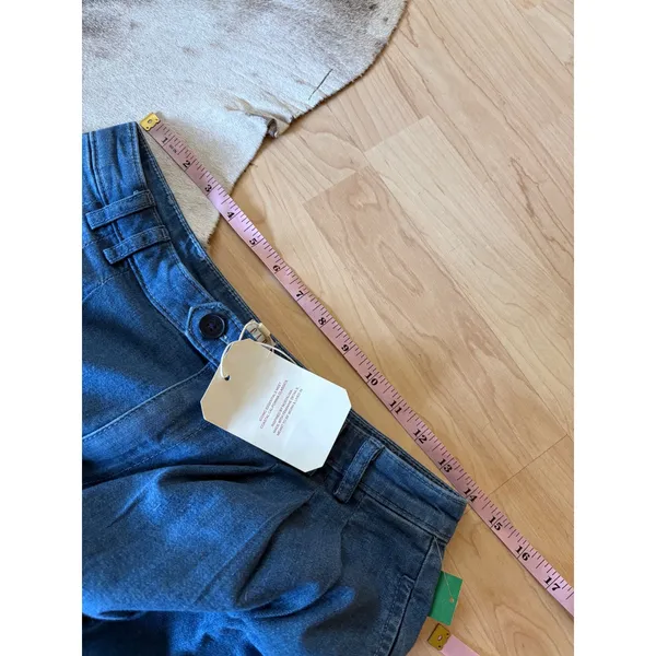 DOEN x GAP NEW High Waisted Wide Leg Denim Trousers‎ SIze 6/28 - Image 9