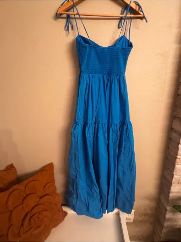 ASTR THE LABEL Tiered Smocked MIDI Dress - Image 3