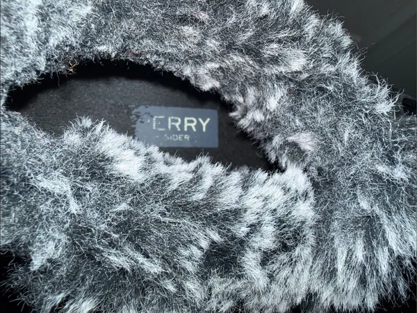 Sperry Waterproof Faux-Fur Winter Rain Boots - Black Sz 6 - Image 6