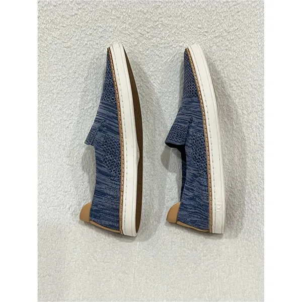 UGG Sammy Navy Heather Knit Slip On Sneakers Size 9 - Image 8