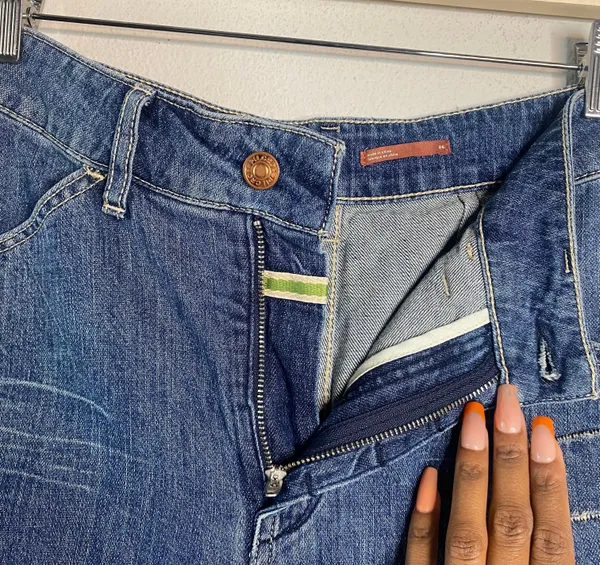 Pilcro Jeans Ultra High-Rise Darted Relaxed Denim Size 26 - Image 8