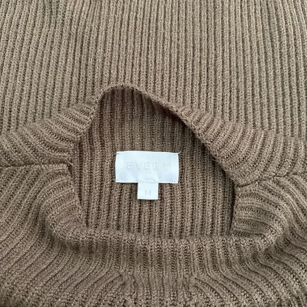 Every Tan Sweater Brown Size M - Image 2