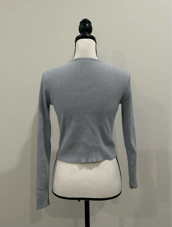 John Galt Cropped Cardigan - Image 3