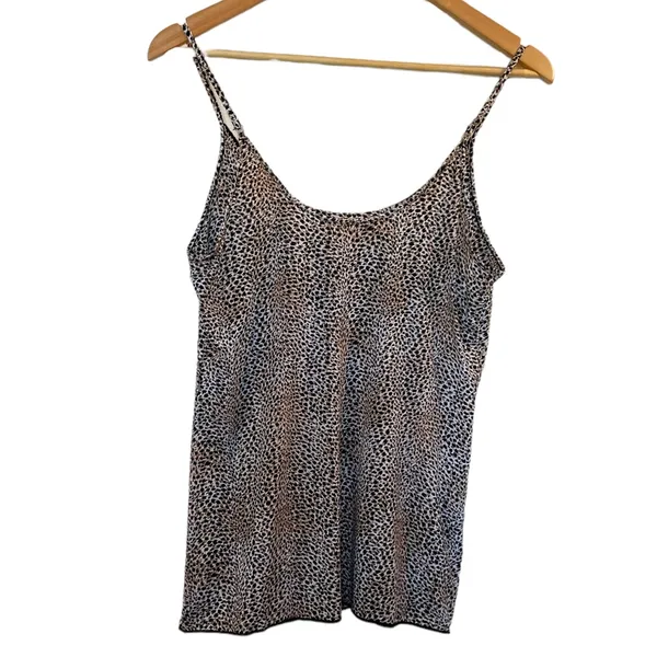 JOCKEY Animal Print Camisole Top Leopard Print Cheetah Print - Size Extra Large - Image 4