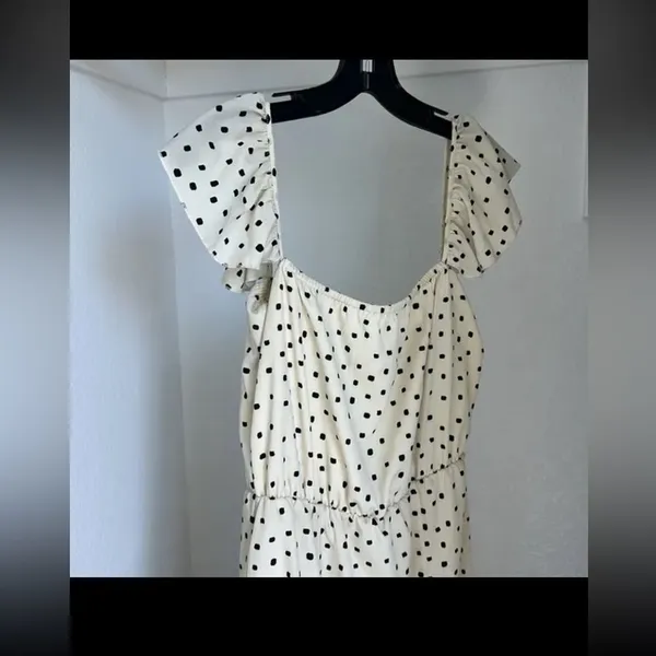 Amuse society polka dot dress size L‎ - Image 3