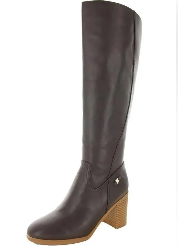 Giani Bernini Odettee Memory Foam Block Heel Knee High Riding Boots, Size 5 NWT - Image 16