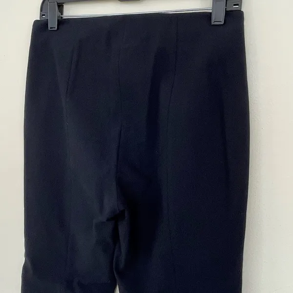 VINCE Stitch Front Seamed Pant in Black M Medium - Image 10