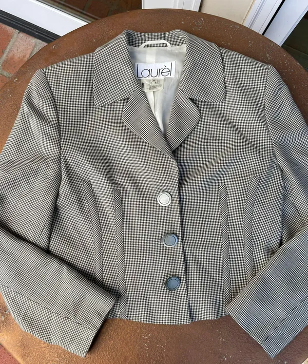 Vintage Laurel blazer sz 38 - Image 4
