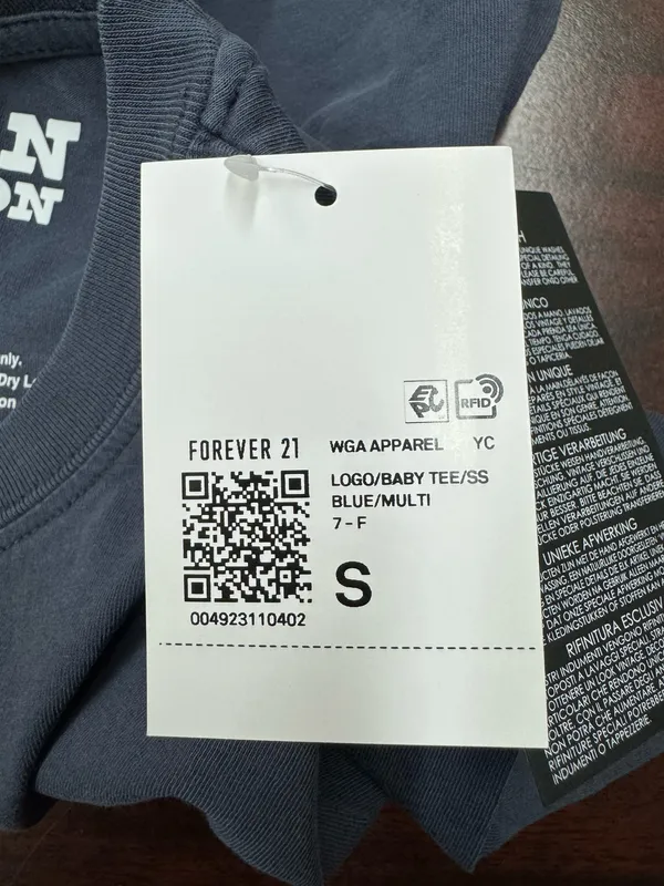 NWT Forever 21 Alan Jackson Gone Country Graphic Baby Tee Size Small - Image 5