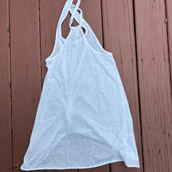 Victoria’s Secret white beach cover up tank S - Image 8