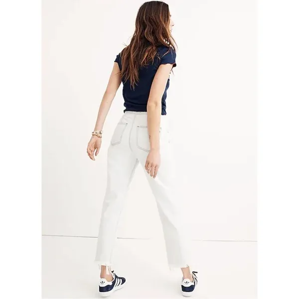 Madewell Tapered Wide Leg Jeans H5843 Size 27 - Image 5