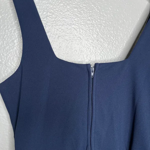 Francesca’s Miami blue eyelet trim dress size small - Image 8