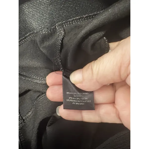 Ann Taylor Mid Rise Gray Fleece Like Trousers Pants Sz M - Image 10