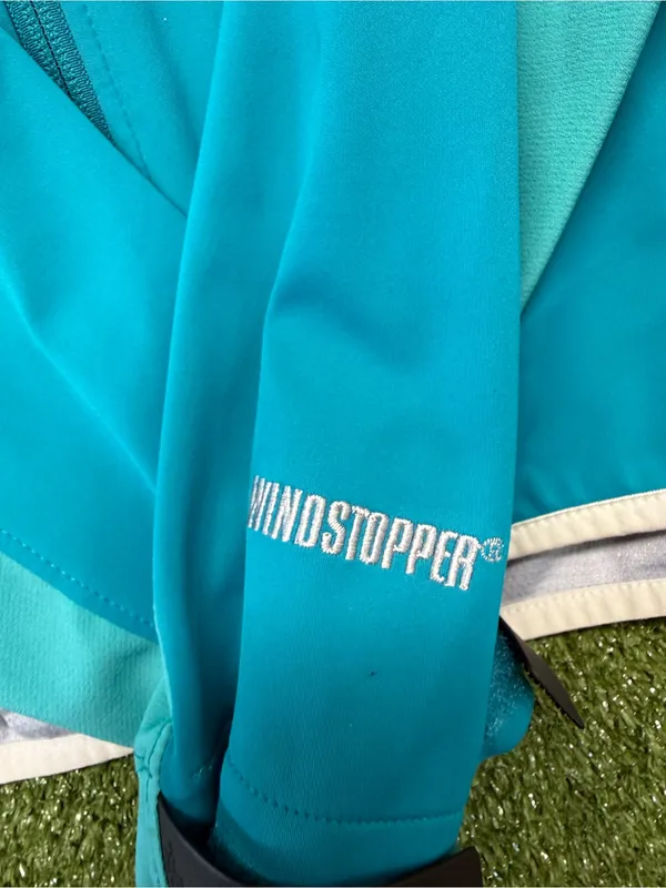 The North Face Women's Windstopper Two Tone Blue Teal Jacket Full Zip Outdoor L - Image 2