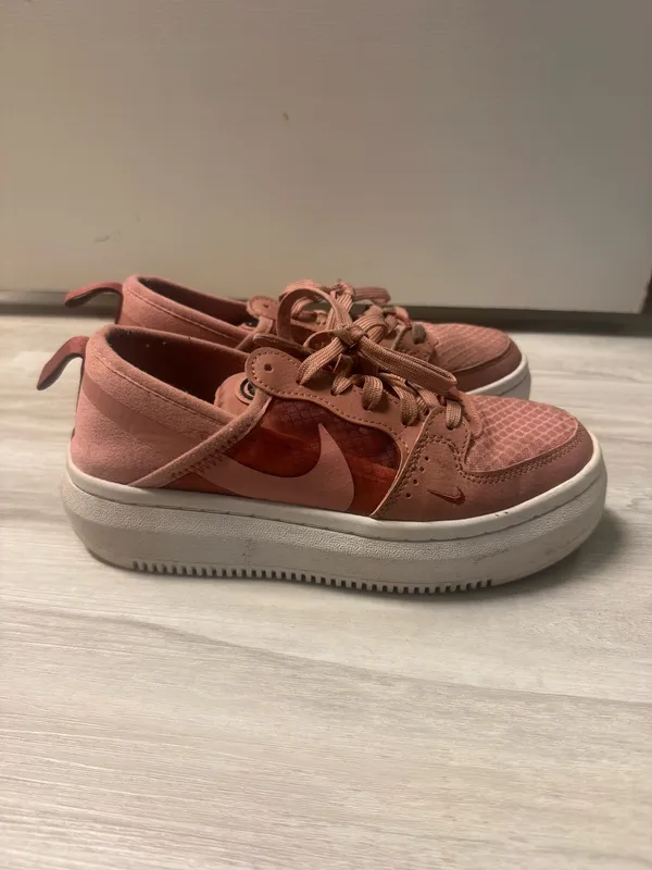 Pink Nike Court Vision - Image 3