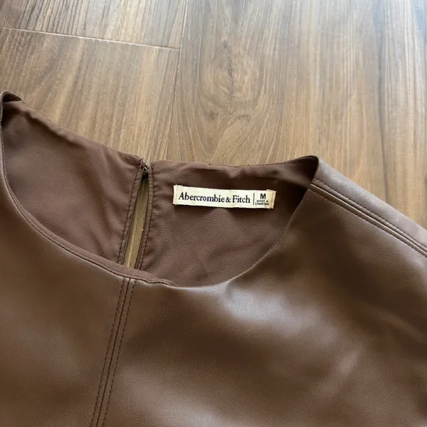 Abercrombie Faux Leather Tank - Image 3